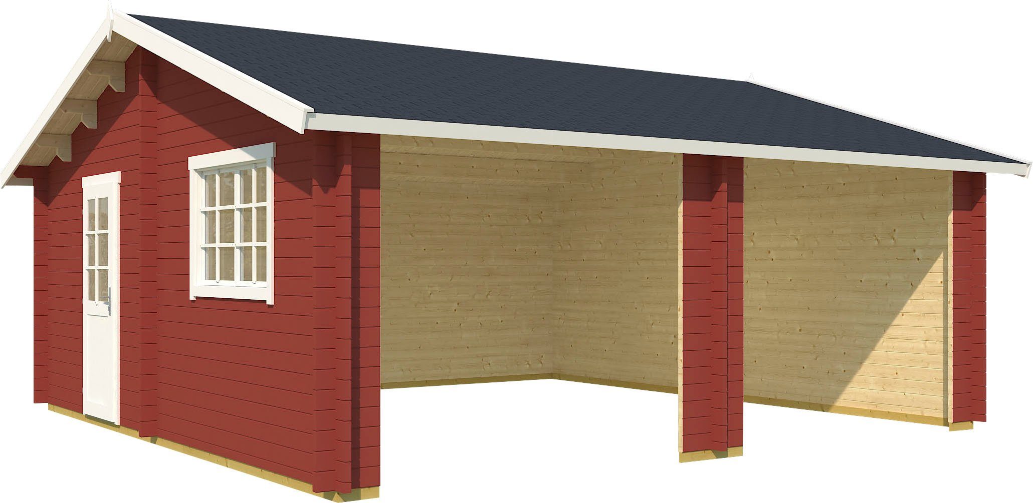 LASITA MAJA Garage Falkland (Für 2 Fahrzeuge geeignet)
