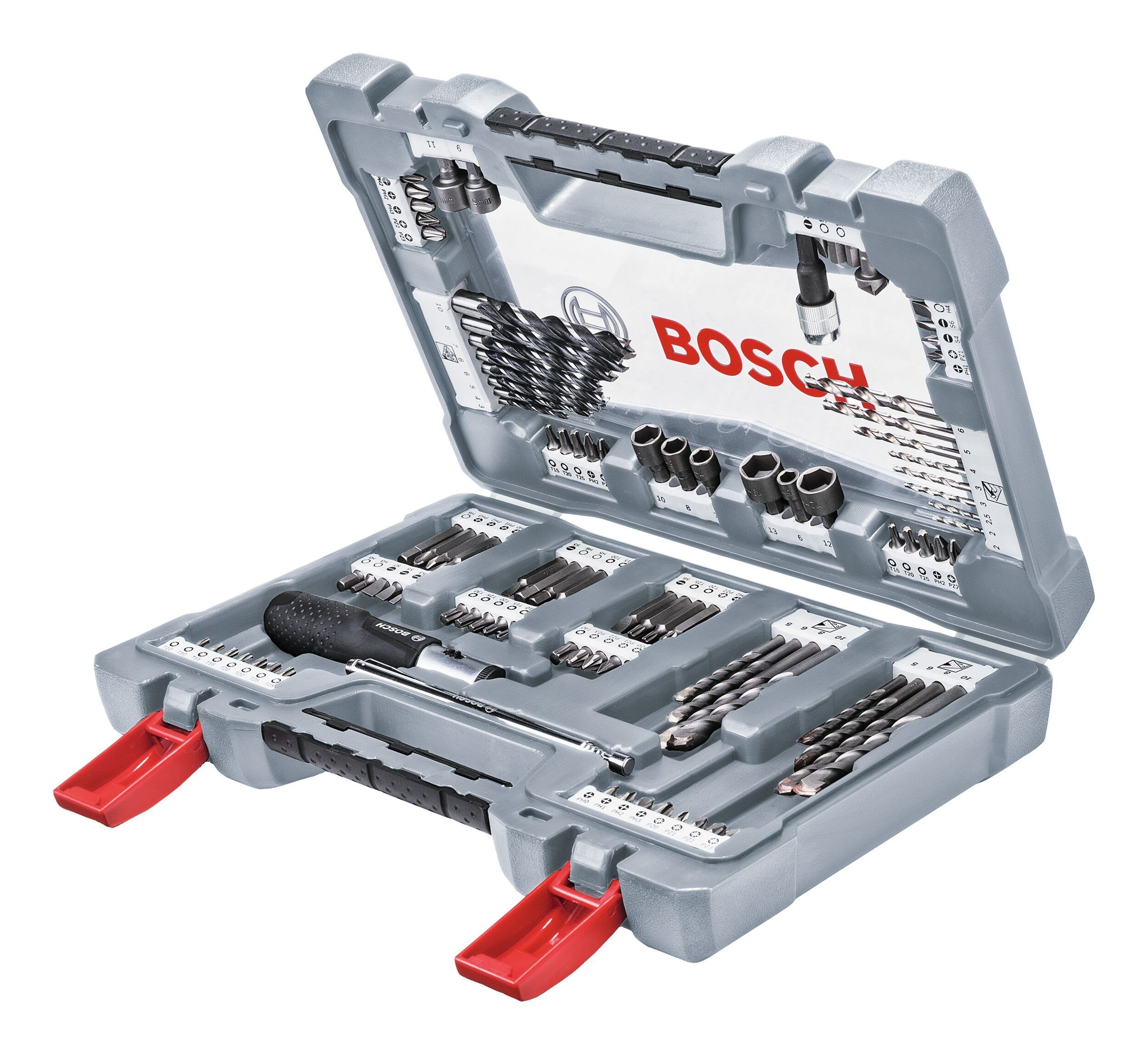 BOSCH Bohrersatz, (105 Teile), Premium X-Line Bohrer- und Schrauber-Set, 10 günstig online kaufen