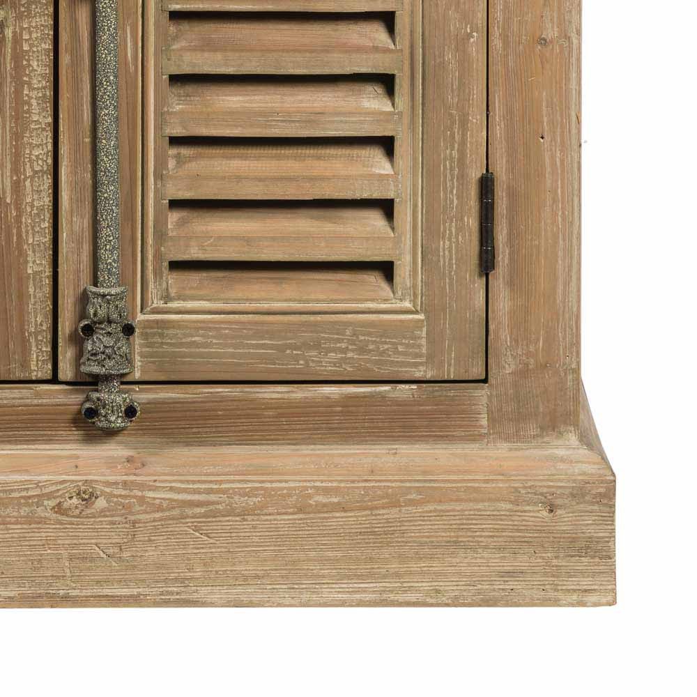 Pharao24 Waschbeckenschrank Ziariva aus Massivholz