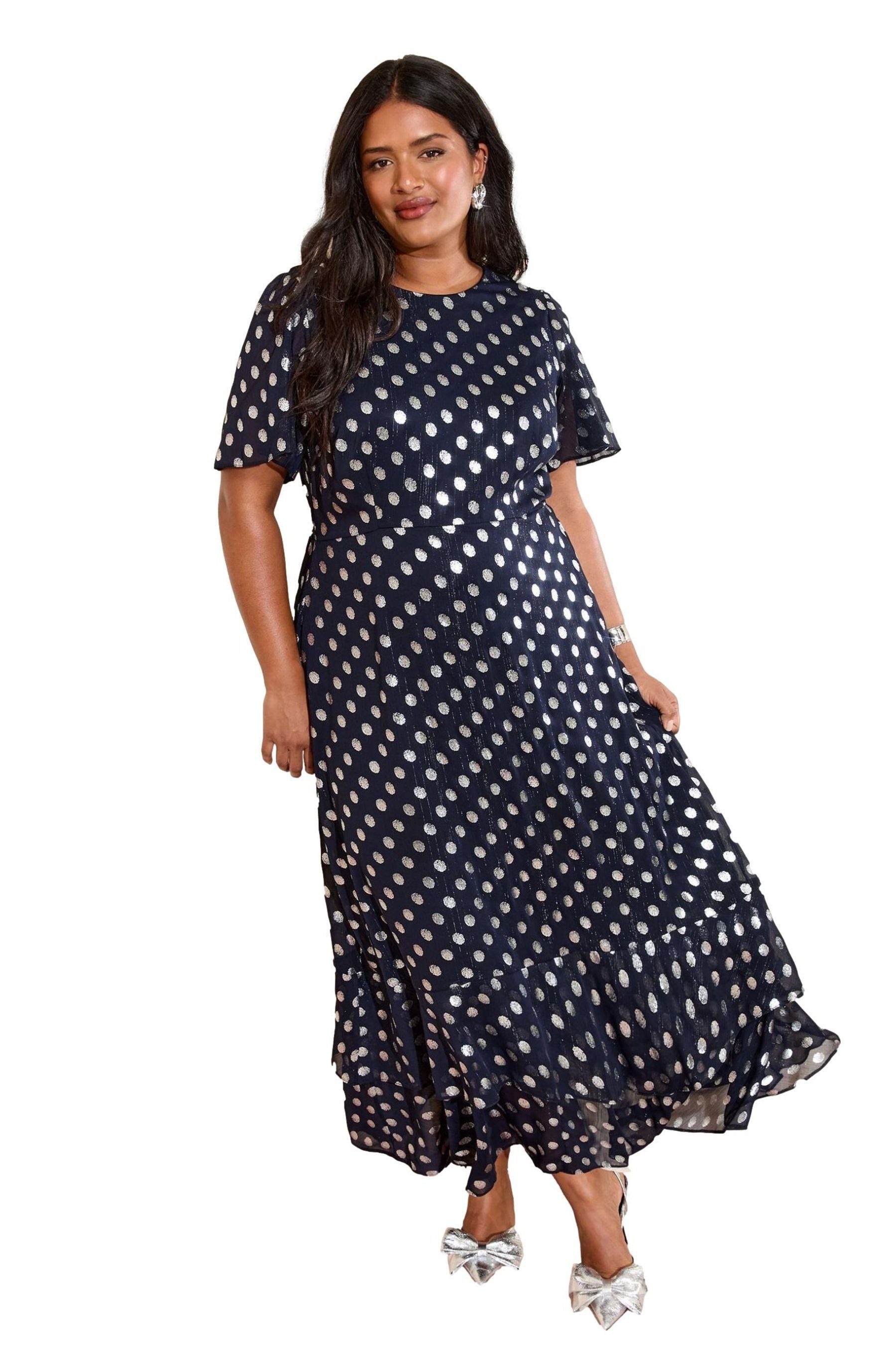 Friends Like These Maxikleid Friends Like These Chiffon-Maxikleid, Curve (1 günstig online kaufen