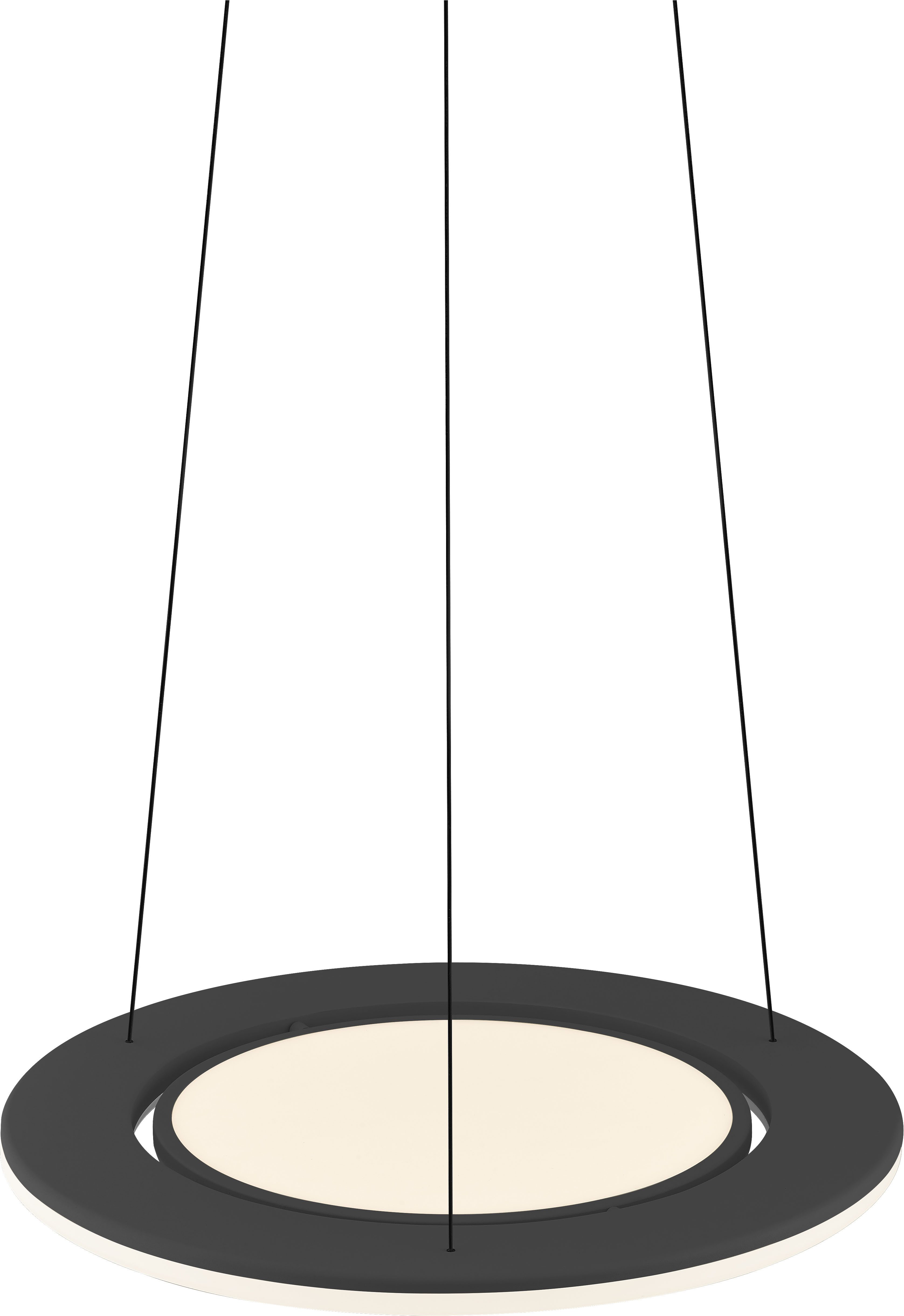 HELL höllisch gutes Licht LED Pendelleuchte HALEY, LED fest integriert, warmweiß - kaltweiß, B-Link Fernbedienung, CCT, Stufenlos höhenverstellbar