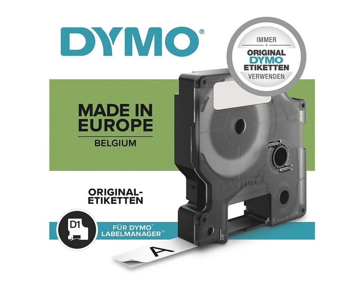 Thumbnail - DYMO Beschriftungsband, D1 Schriftband 9 mm x 7 m