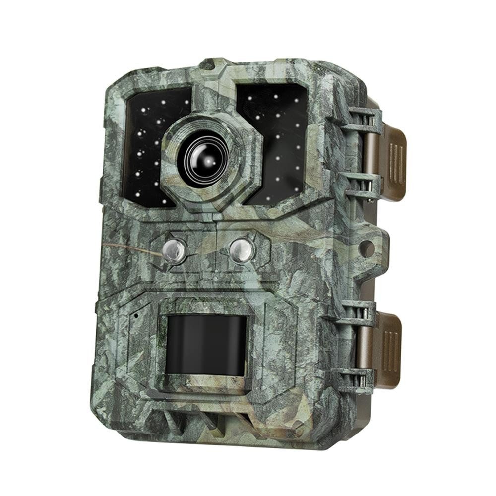 LogiLink Wildkamera WC0066 Nachtsicht & Bewegungsauslöser, 4K, 90° PIR-Sensor, IP66 (Garten, Außenbereich, Wald, 4K-Fotofalle, 36 MP, 0,2-s-Auslösung, kompakt, Tierkamera)