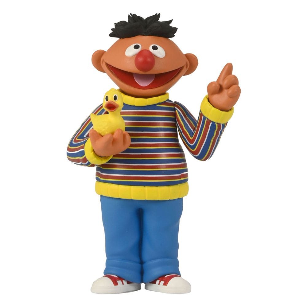 NECA Actionfigur Sesamstraße Toony Classics Actionfigur Ernie 15 cm