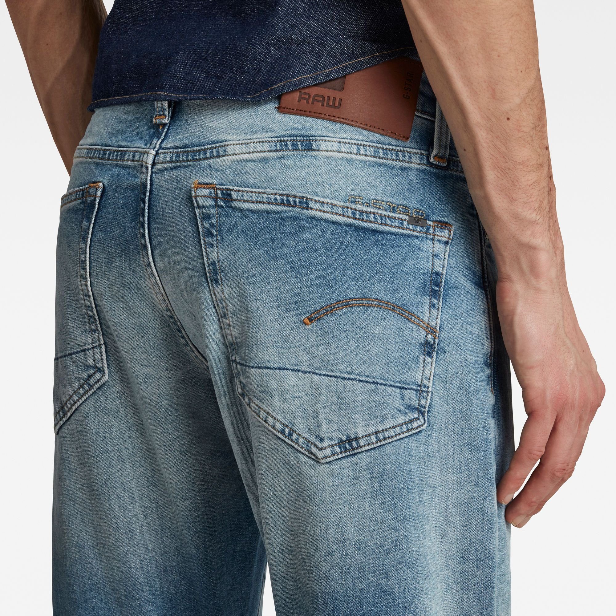 G-Star Herren Jeans 3301 REGULAR TAPERED - Tapered Fit - Blau - Light Indig günstig online kaufen