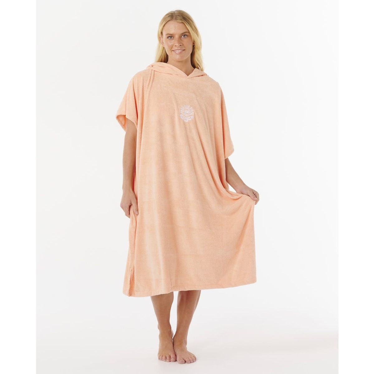 Rip Curl Badeanzug Classic Surf Hooded Towel Leichter Surfponcho mit Kapuze und Stickerei, ideal zum Abtrocknen