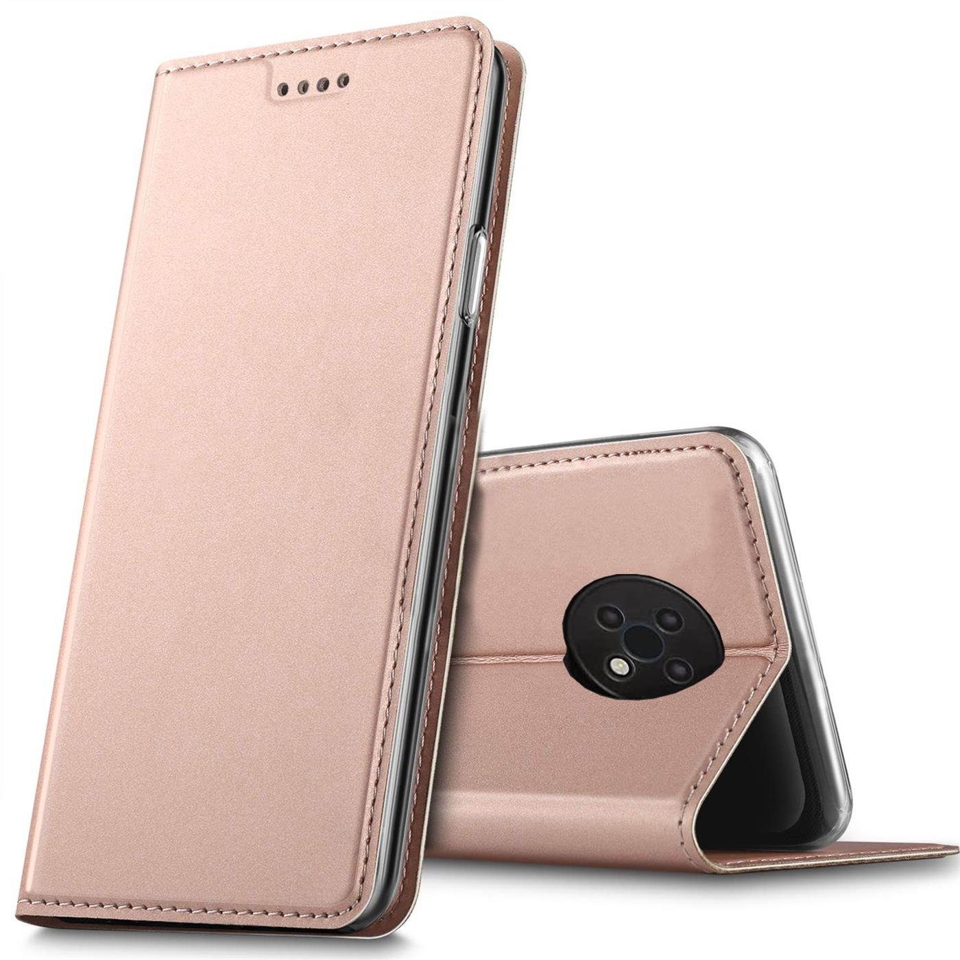CoolGadget Handyhülle Magnet Case Handy Tasche für Nokia G50 6,82 Zoll, Hülle Klapphülle Ultra Slim Flip Cover für Nokia G50 Schutzhülle