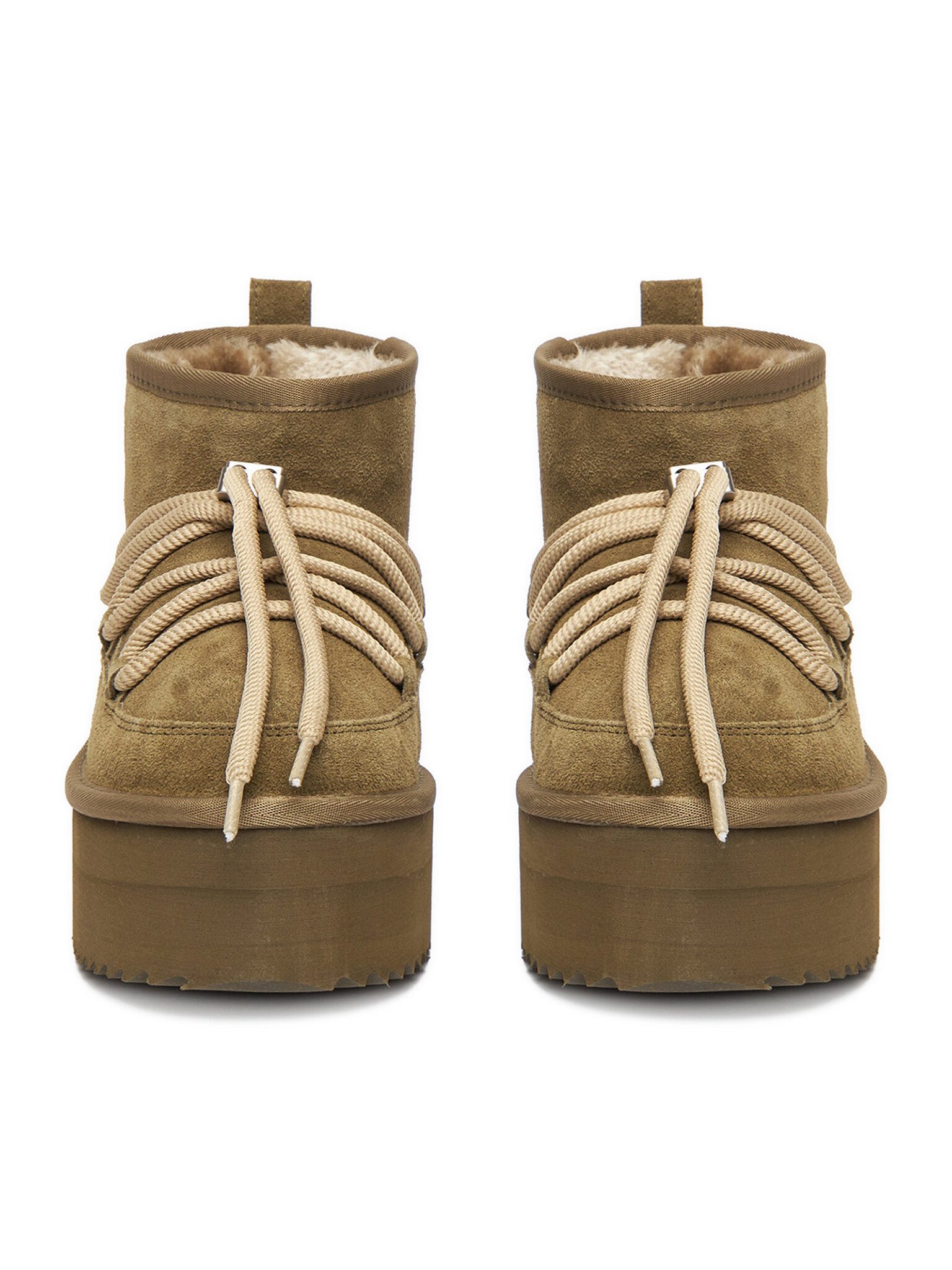 DeeZee Deezee Damen-Schneestiefel Khaki W23Q11482 Winterstiefel