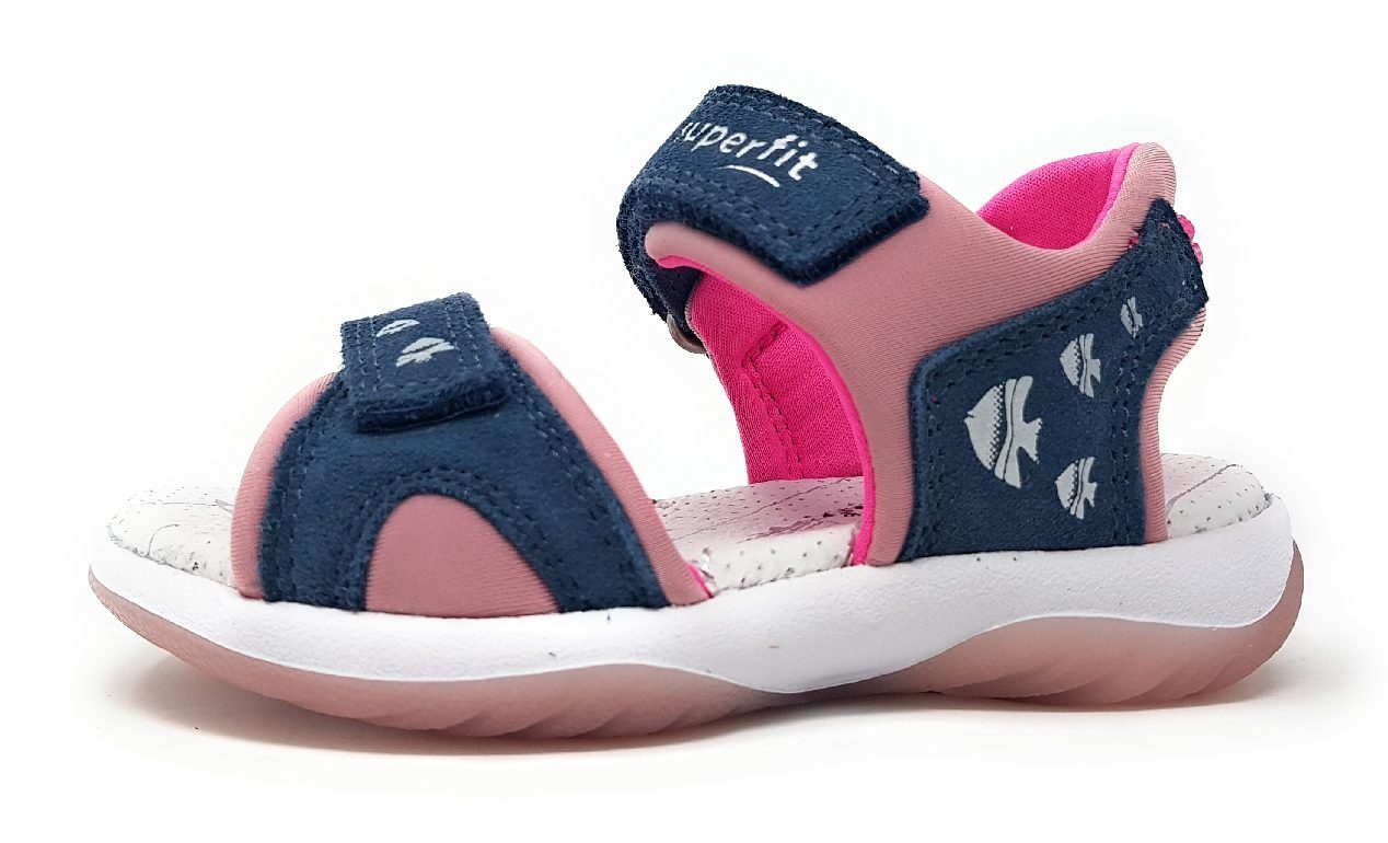 Produktbild von Mädchen Sandalen 27 Superfit Lagoon Sandale (Hellblau) – Lauflernschuh Mit Klettverschluss, Größe 27 Superfit Sandalen Mädchen