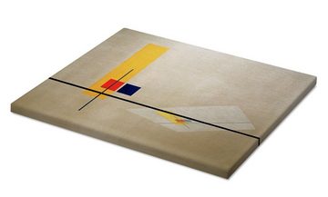 Posterlounge Leinwandbild László Moholy-Nagy, Konstruktion Z 1, Malerei