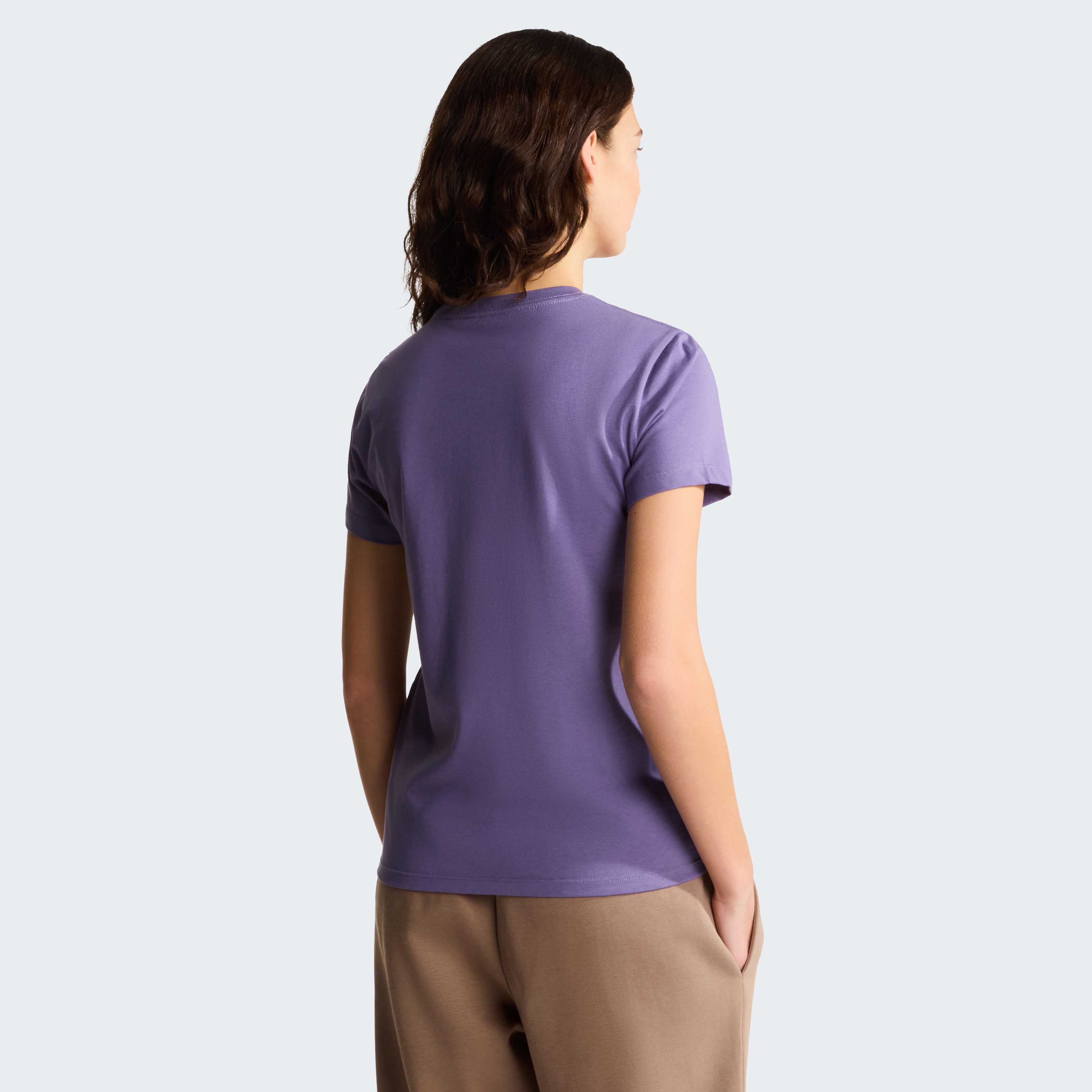 The North Face T-Shirt W EVOLUTION SIMPLE DOME SLM SHORT SLEEVE schmaler Schnitt, Kurzarm, für Wandern und Outdoor-Aktivitäten