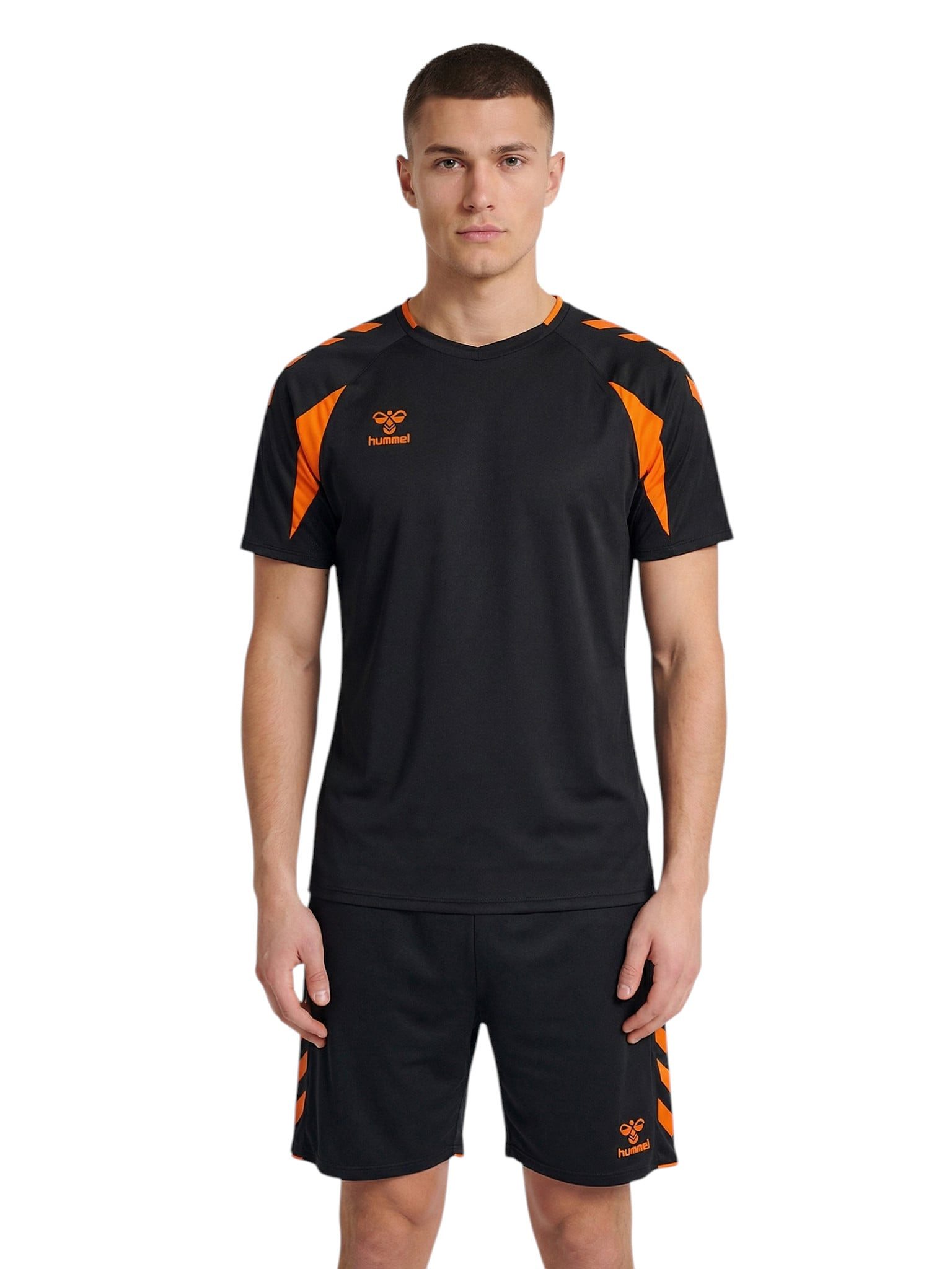 hummel T-Shirt Sport-Shirt hmlCORE 2.0 (rec. Polyester, optimale Bewegungsfreiheit)