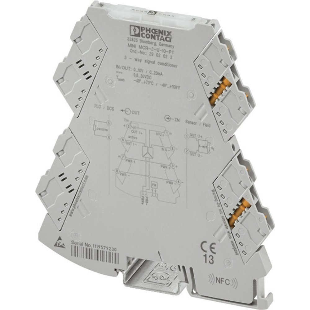 Sensor 3-Wege-Trennverstärker Phoenix Contact MINI MCR-2-U-I4 2902029 1 St.