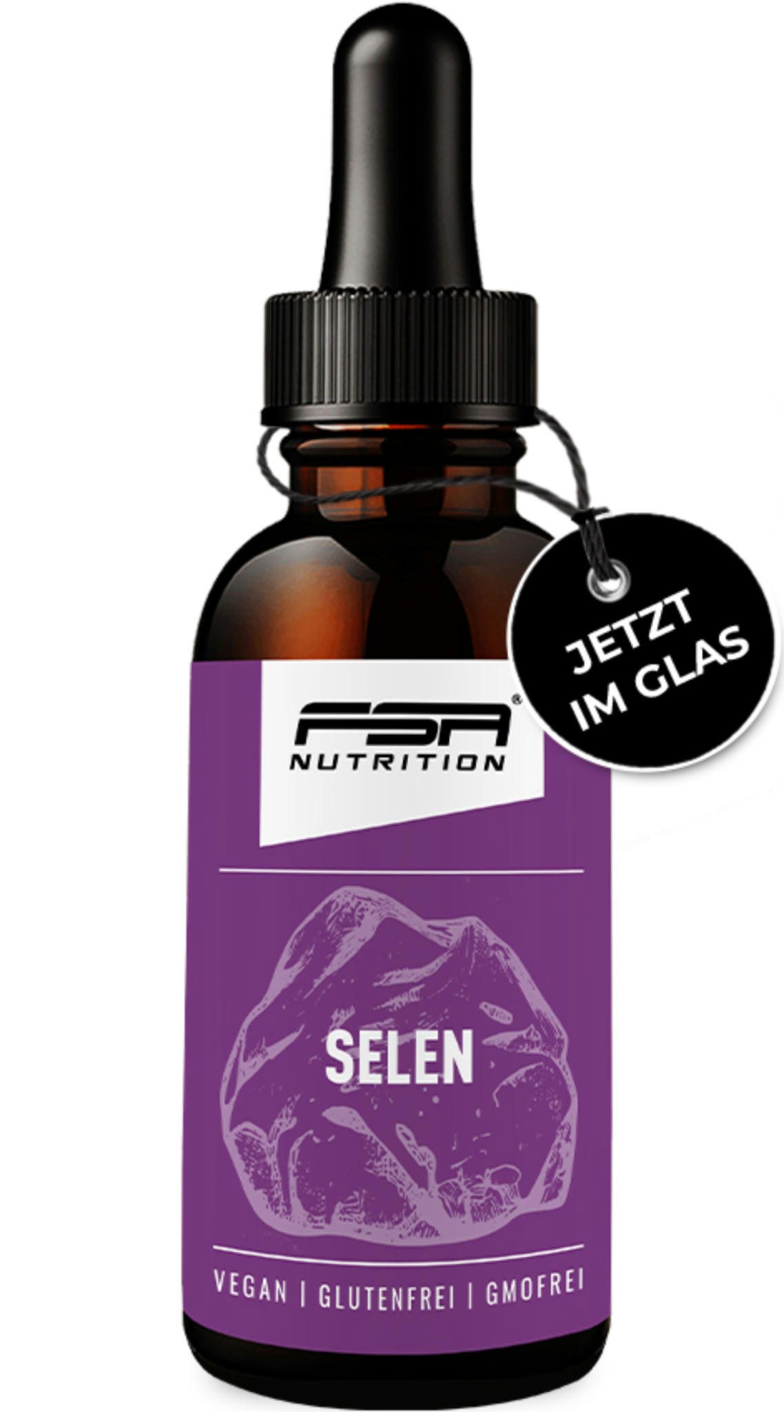 FSA NUTRITION Selen hochdosiert 200µg Selen pro Tagesdosis Tropfen, 50 ml