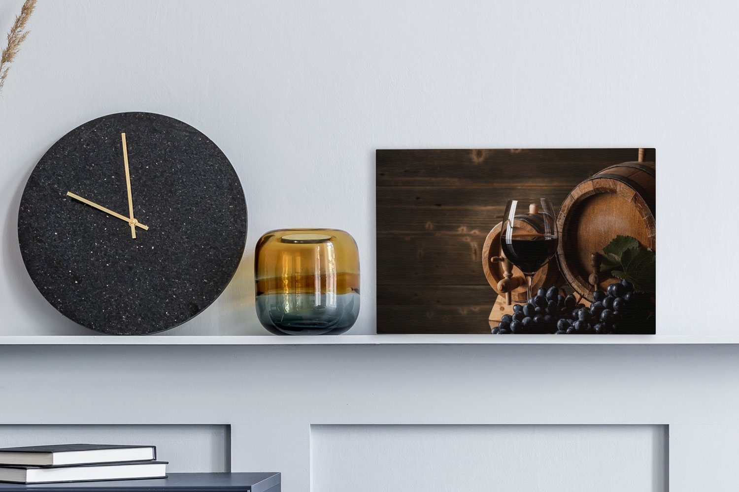OneMillionCanvasses® Leinwandbild Wein - Weinglas - günstig online kaufen
