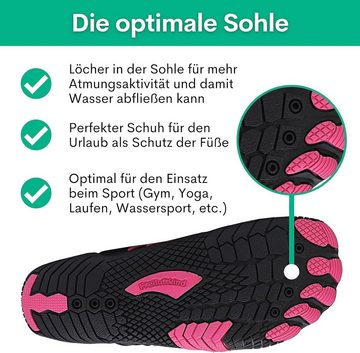 Freiluftkind Das Original – Tokai rutschfeste Barfußschuhe Sneaker Schnellverschluss