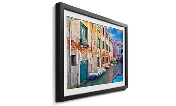 WandbilderXXL Bild mit Rahmen Beautiful Venice, Venedig, Wandbild, in 4 Größen erhältlich