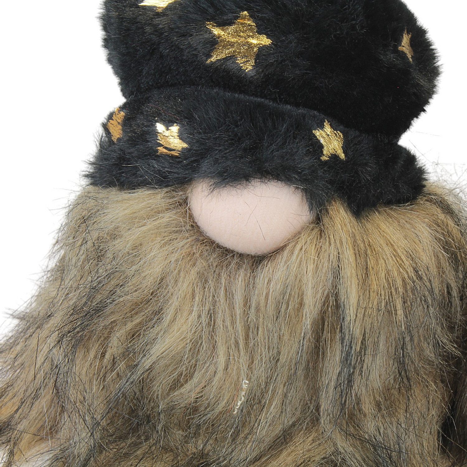 Macosa Home Kantenhocker Weihnachtswichtel 42 cm Stoff vers. Farben Dekowichtel Dekofigur (Weinachten Dekoration Weihnachtsdeko), Figur Weihnachtsmann Wichtel modern