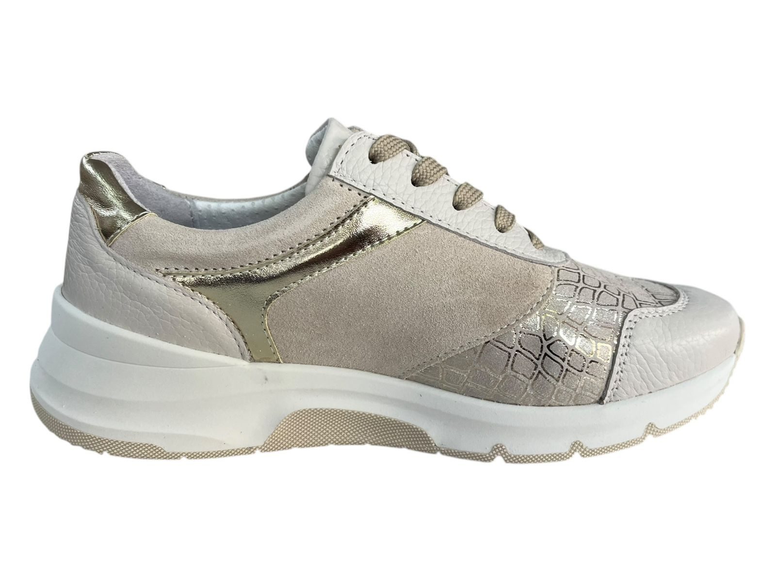 Aco ACO Damen Sneaker C16011275-5086 beige Schnürschuh