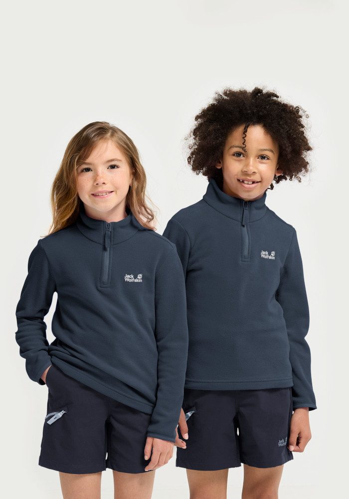 Jack Wolfskin Fleecepullover TAUNUS 100 HZ K mit leichtem Fleece, aus Polyester
