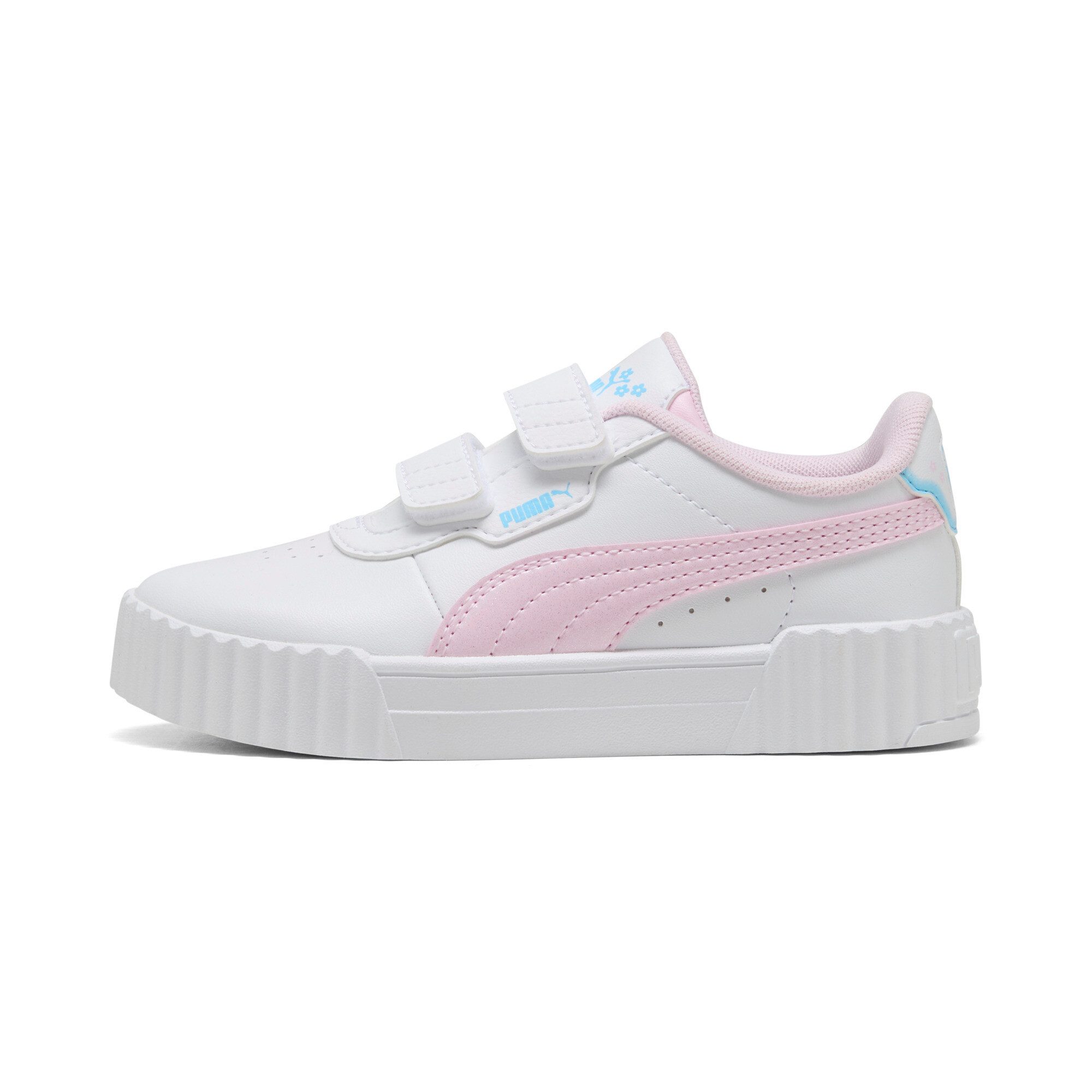 PUMA CARINA 3.0 JELLY HEAVEN V PS Sneaker mit Klettverschluss, profilierte Gummilaufsohle, aus Synthetik