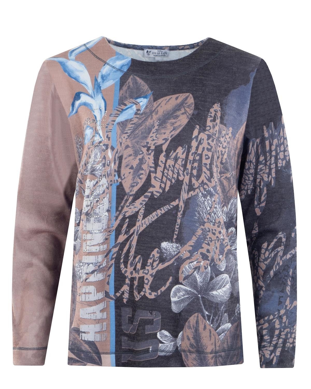 Blusenshirt Strickshirt Soft-Touch