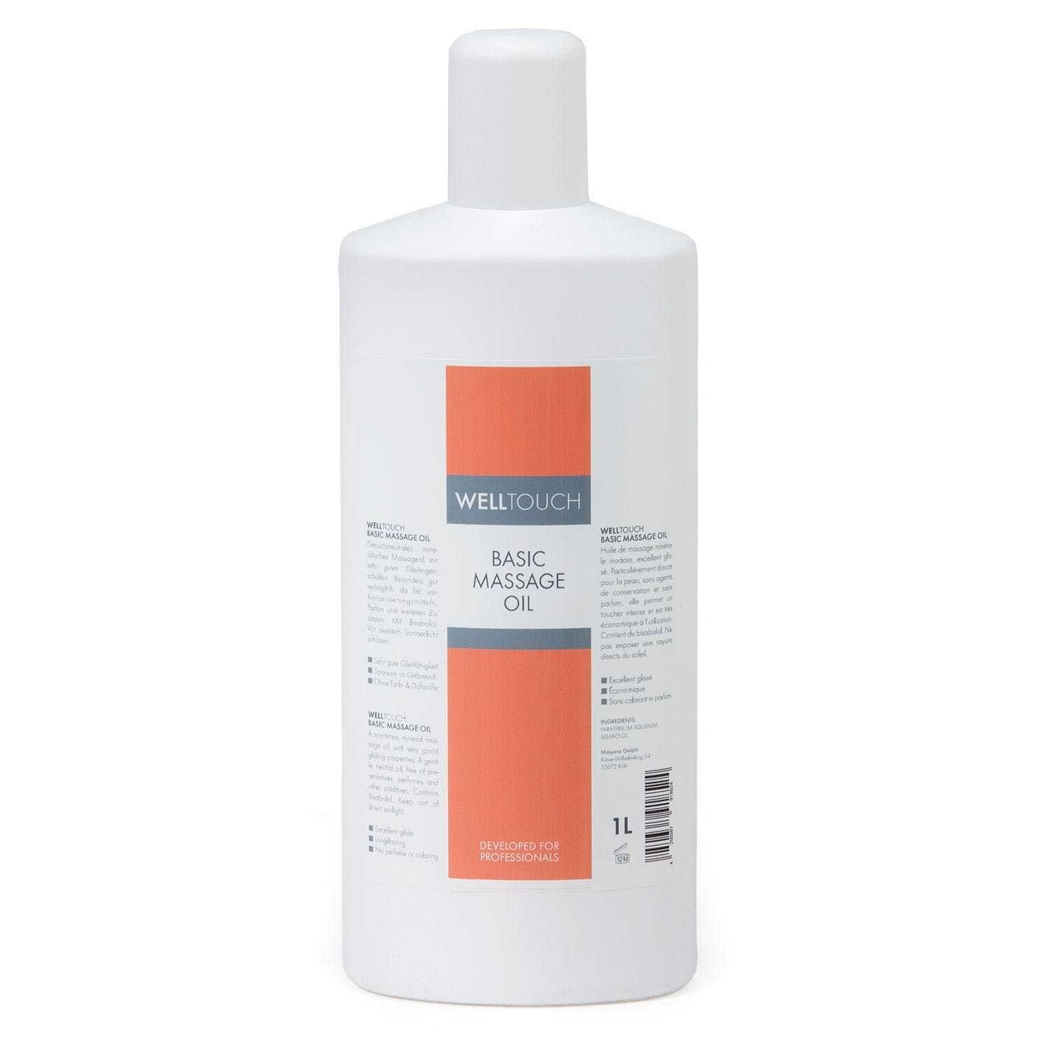 Gleit- & Massageöl Basic Massage Oil Flasche 1 Liter