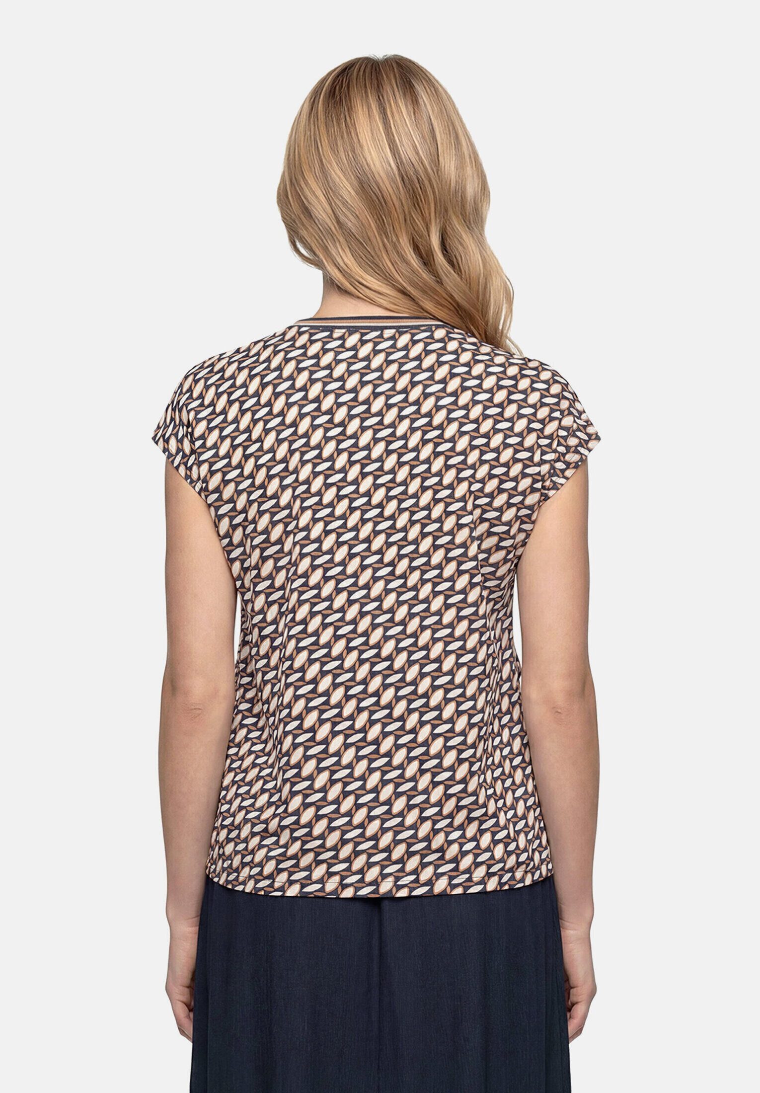 Betty Barclay Kurzarmshirt Damen mit Tunnelzug (1-tlg)