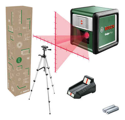 BOSCH Punkt- und Linienlaser Quigo, Kreuzlinien-Laser Plus - im eCommerce-Karton