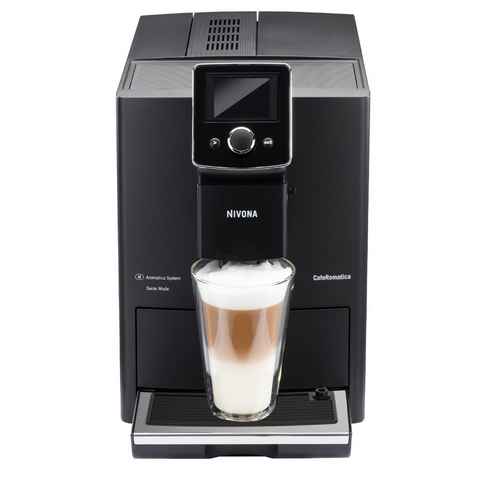 Nivona Kaffeevollautomat NICR 820, 2-Tassen-Funktion für Espresso/Kaffee, One-Touch-SPUMATORE