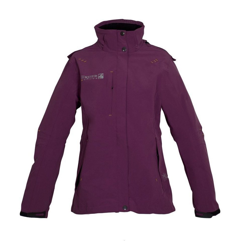 DEPROC Active Outdoorjacke ASCOT WOMEN auch in Großen Größen erhältlich,  D3-Tex Membran winddicht, wasserdicht, atmungsaktiv