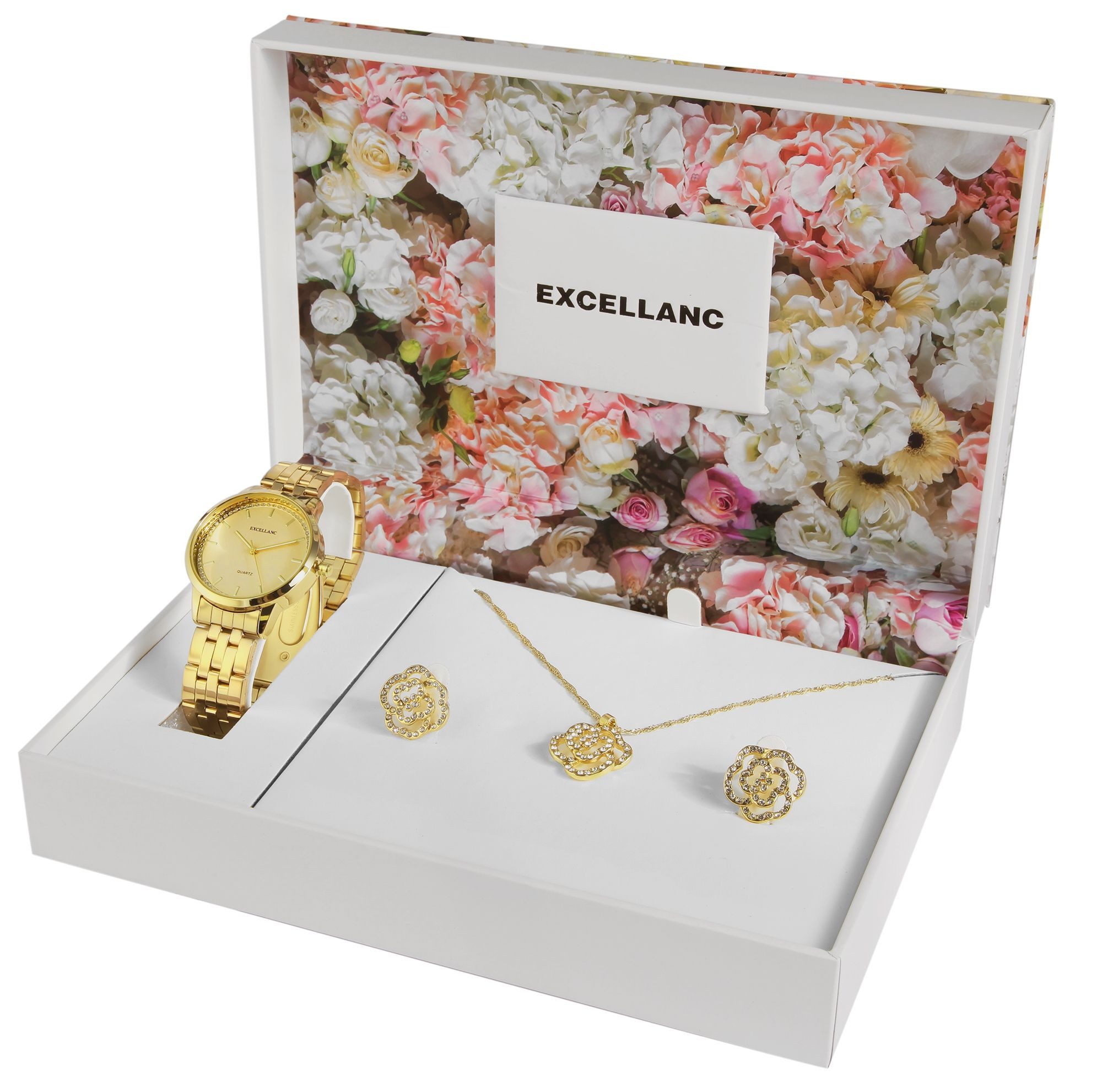 Excellanc Quarzuhr 1800238 Excellanc Geschenkset mit günstig online kaufen