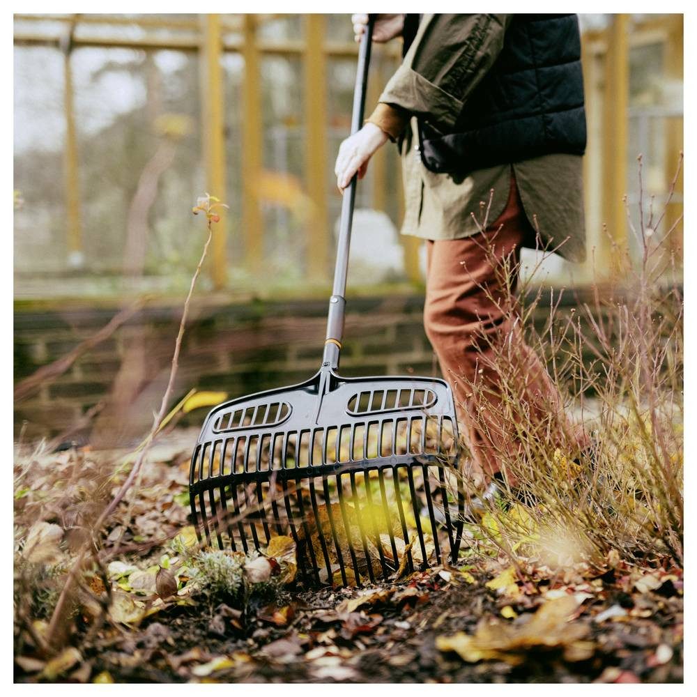 Fiskars Gartenrechen Schaufelrechen 1080681 482 mm QuikFit™