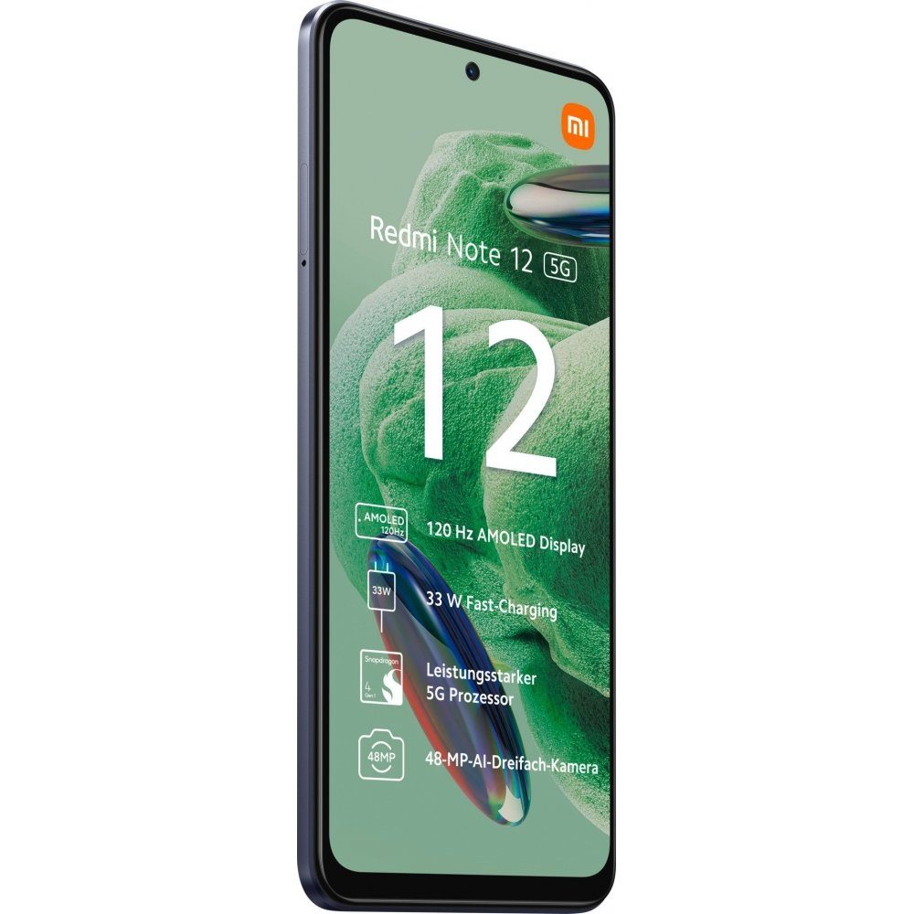 Xiaomi Redmi Note 12 5G 128 GB / 4 GB - Smartphone - onyx gray Smartphone (6,7 Zoll)