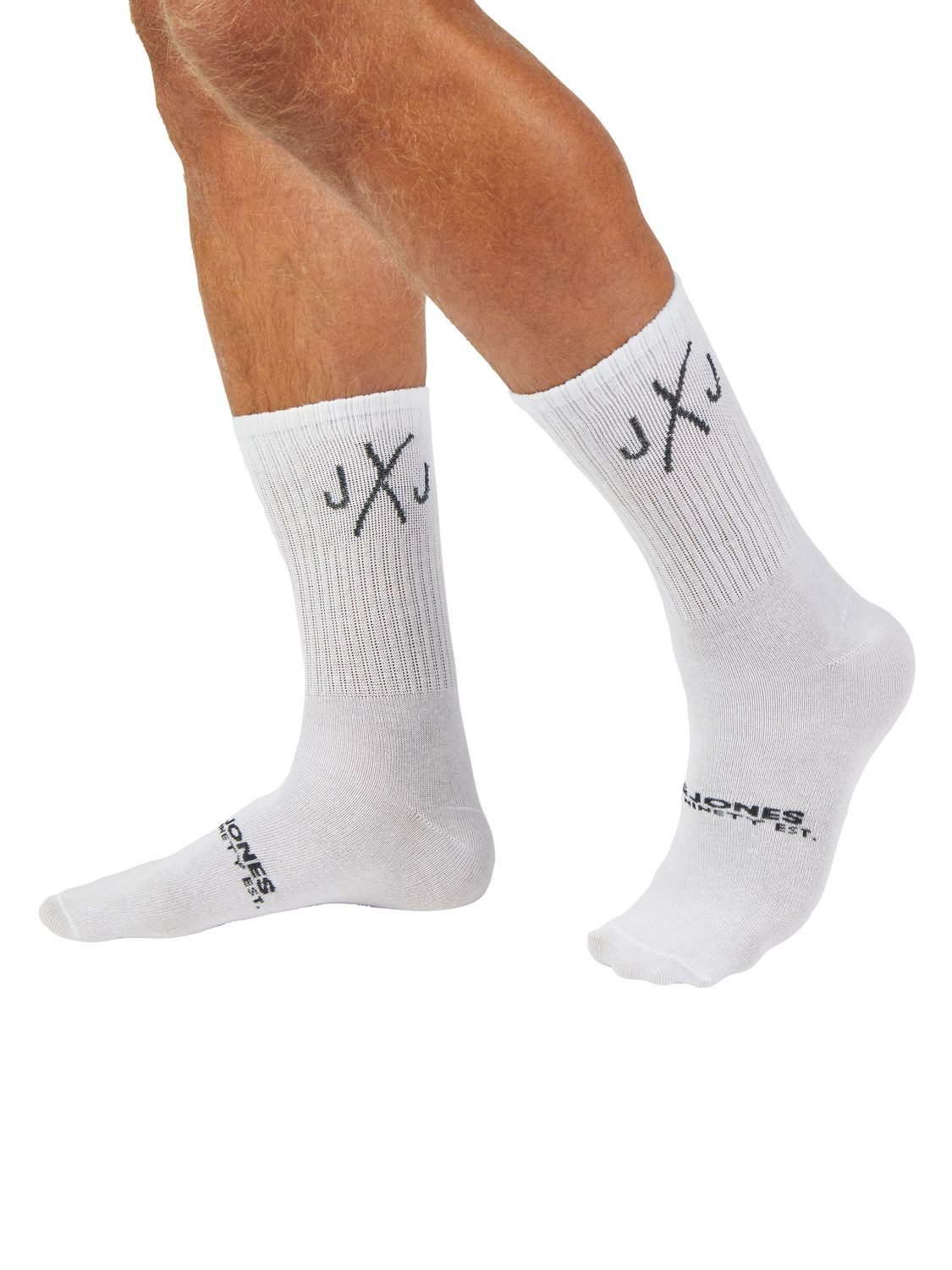 Jack & Jones Sportsocken JACDIRECT TENNIS SOCK 20 PACK (20-Paar) aus Baumwollmix