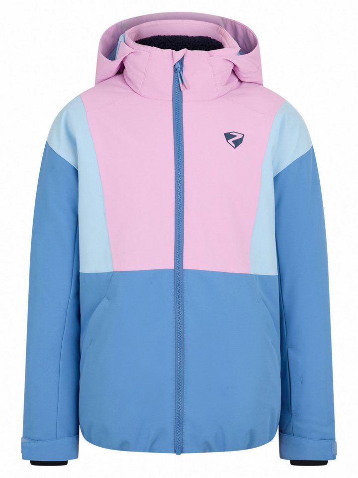 Ziener Skijacke ABBE-Z AQUASHIELD® JUNIOR wasser- u. winddicht, atmungsaktiv, warm, reflektierende Elemente