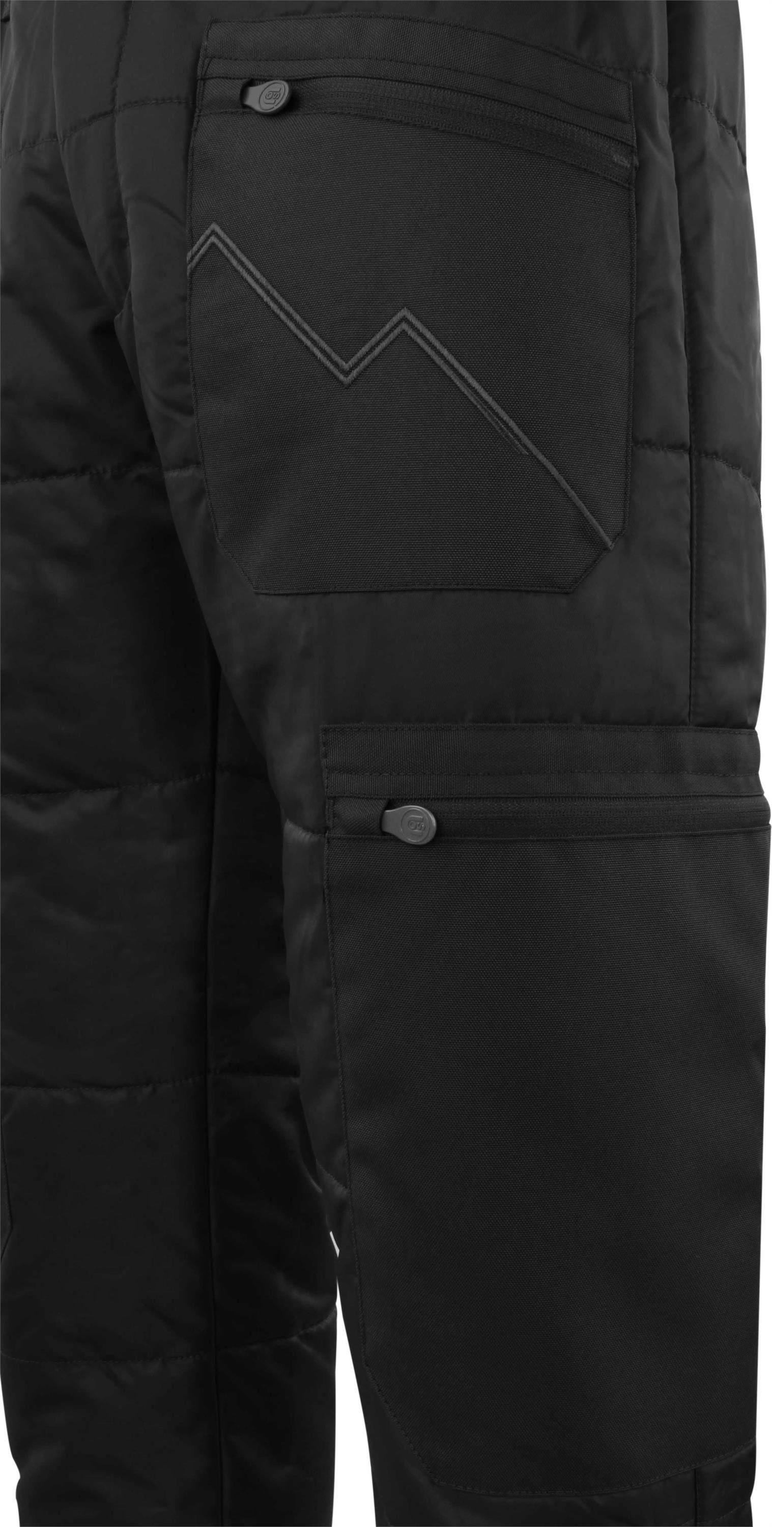 normani Thermohose Herren Thermohose Jirishanca Wasserdichte Winterhose Skihose wattierte Outdoorhose mit Taschen