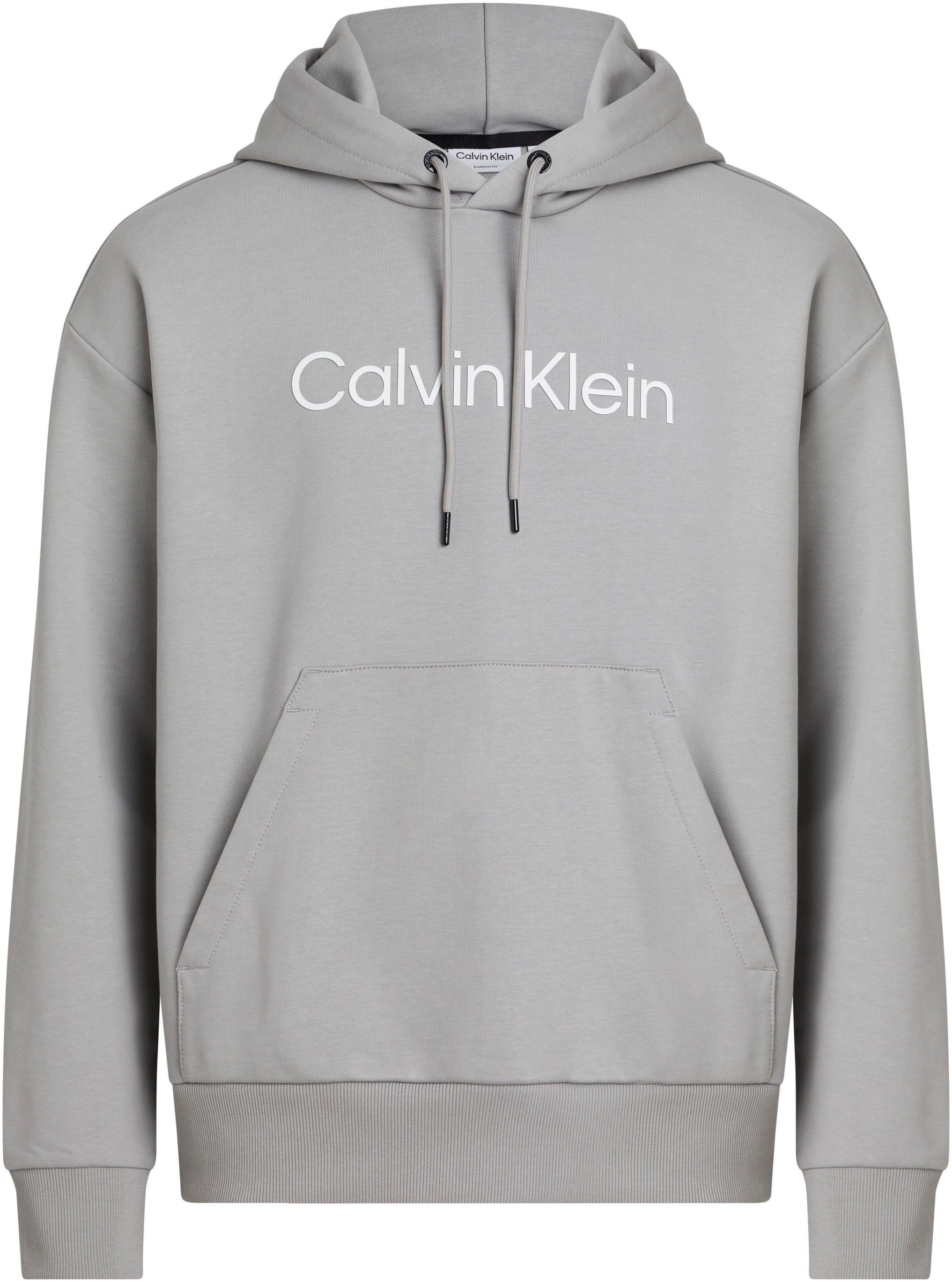 COMFORT mit Ghost Kapuzensweatshirt Logoschriftzug HOODIE Calvin HERO LOGO Gray Klein