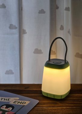 Meinposten Dekolicht Lampe Leuchte kleine Tischleuchte LED Camping dimmbar tragbar, LED fest integriert, Tageslichtweiß