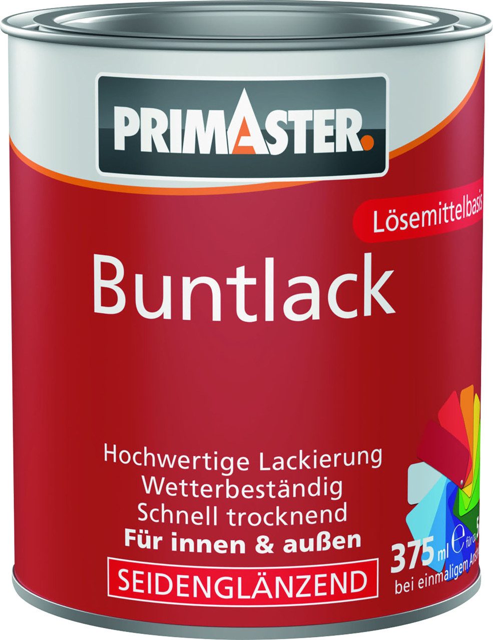 Primaster Acryl-Buntlack Primaster Buntlack 375 ml moosgrün seidenmatt