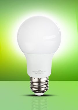 etc-shop LED-Leuchtmittel, 2er Set LED 9 W Leuchtmittel Birne E27 Lampe warmweiß Beleuchtung