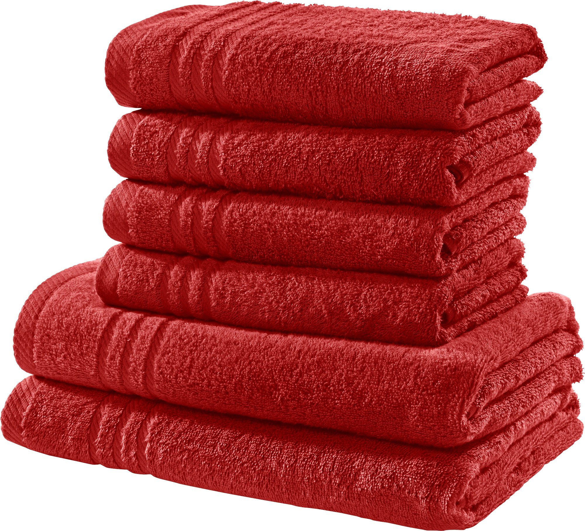 REDBEST Handtücher Frottier-Set "Chicago" 10-tlg., Frottier günstig online kaufen