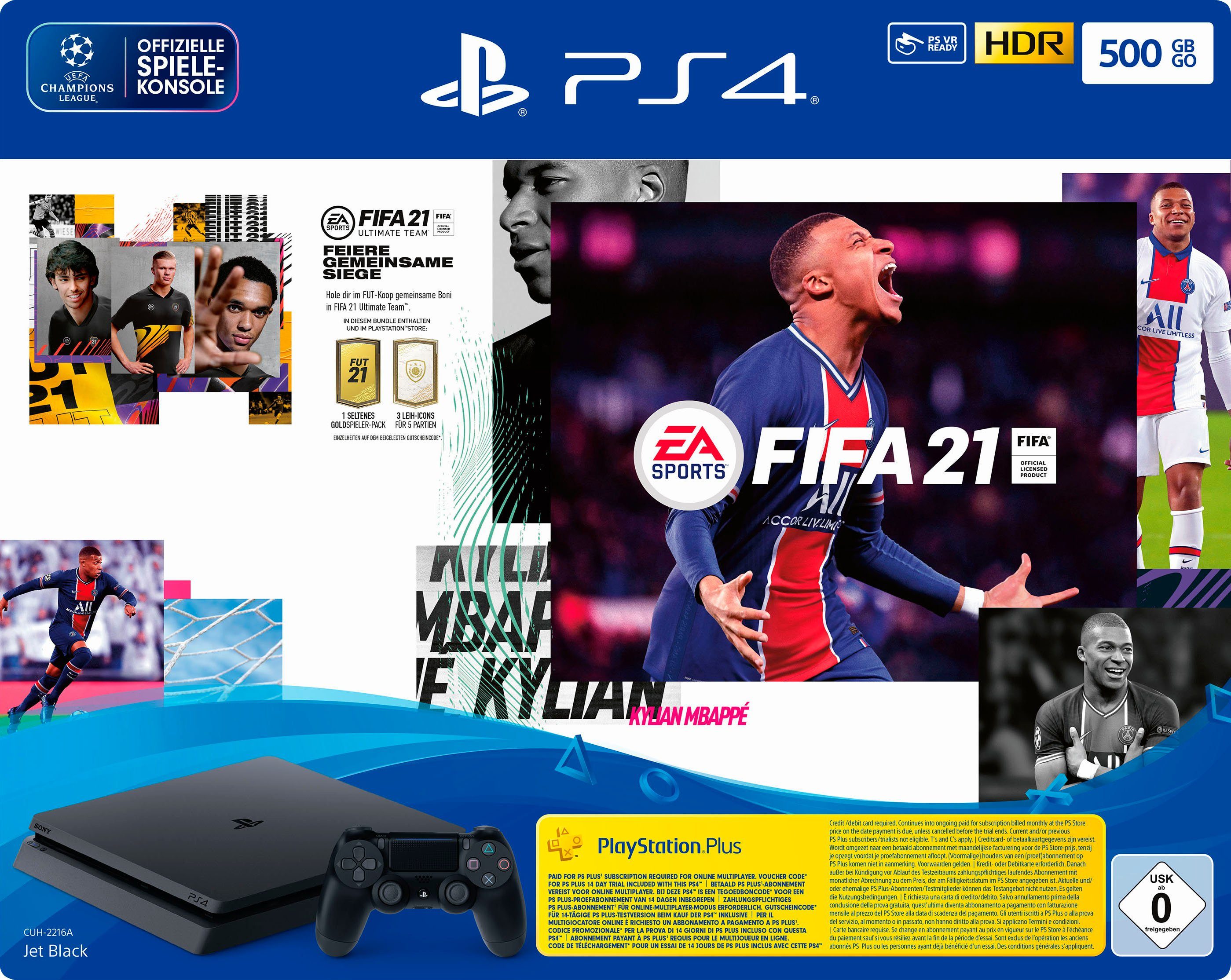 PlayStation 4 Slim, inkl. FIFA 21 online kaufen | OTTO