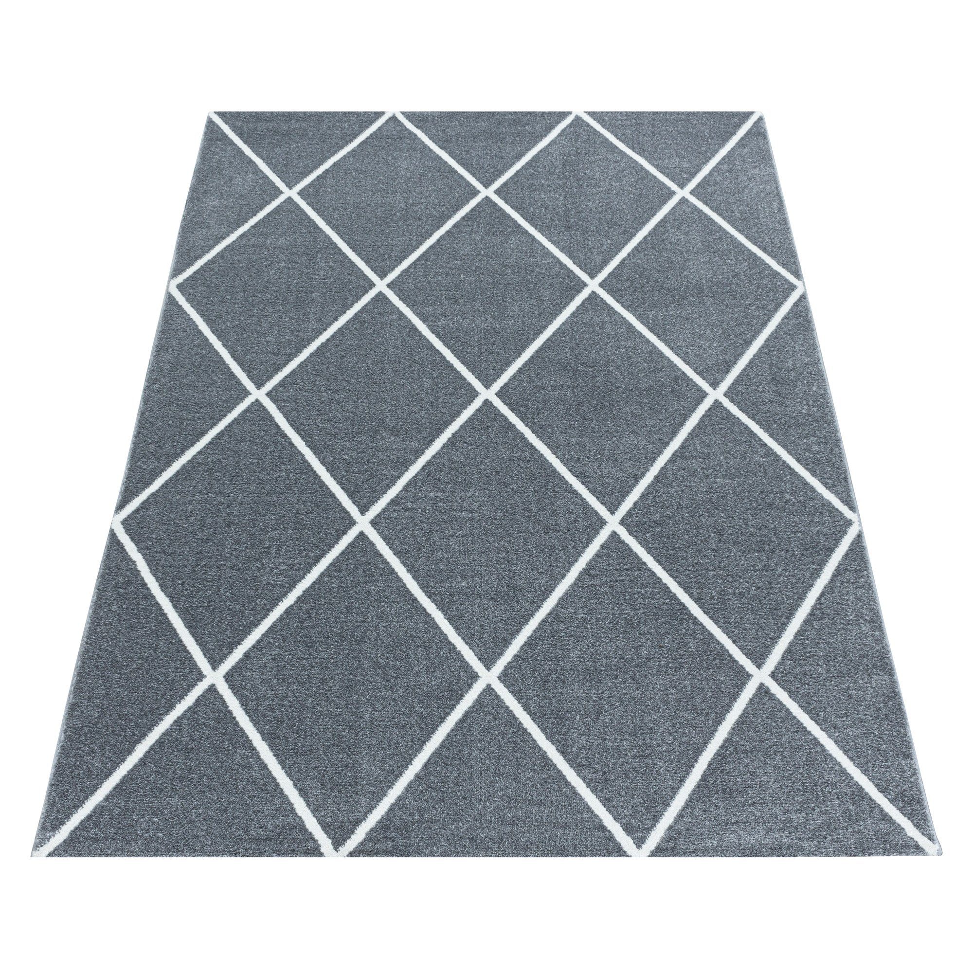 Teppich Teppium, Design, Wohnzimmer Teppich Höhe: Geometrisch Läufer, 11 mm,