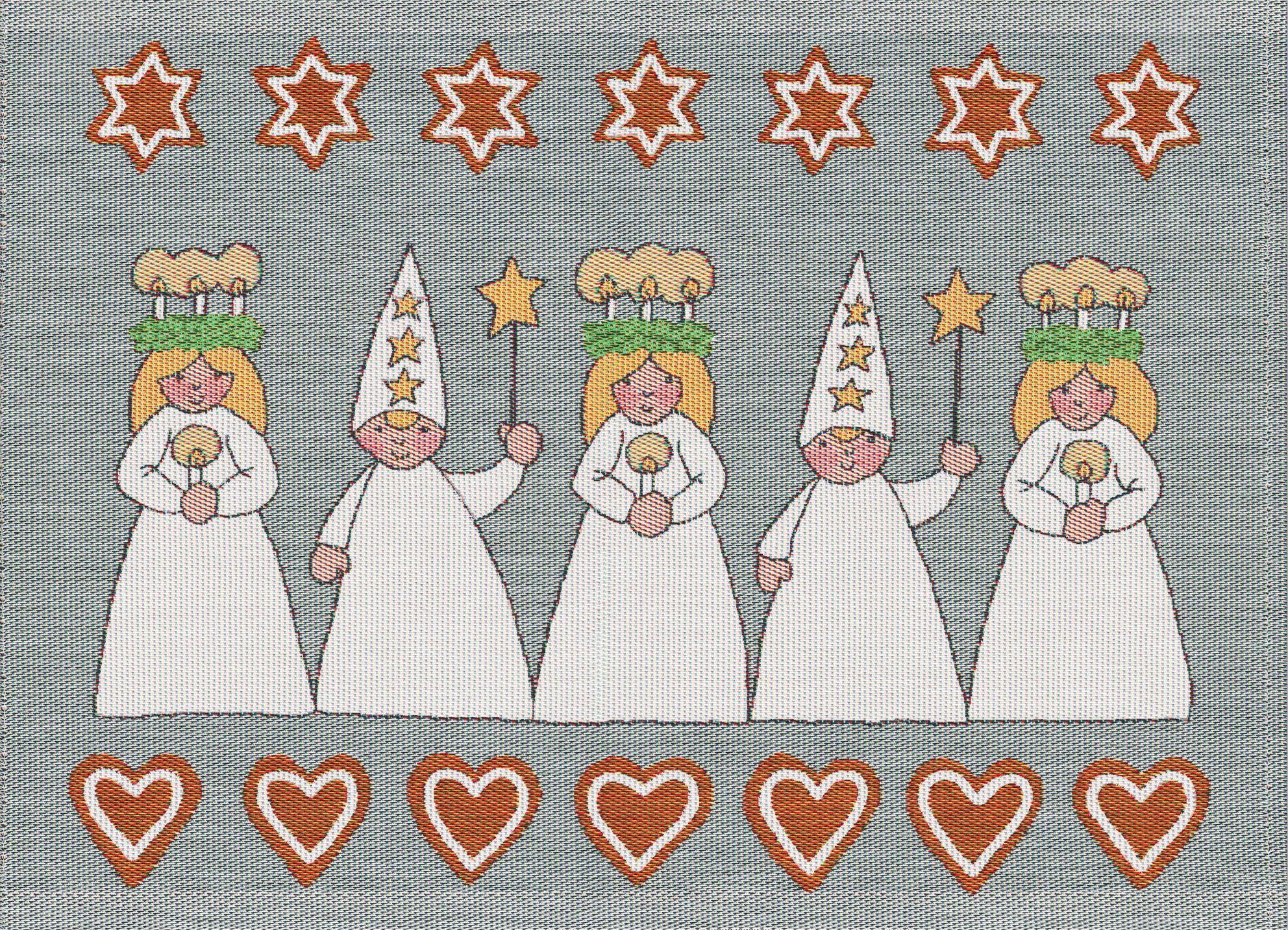 Platzset Tischsets (2x Set) Luciamorgon 599 35x48 cm