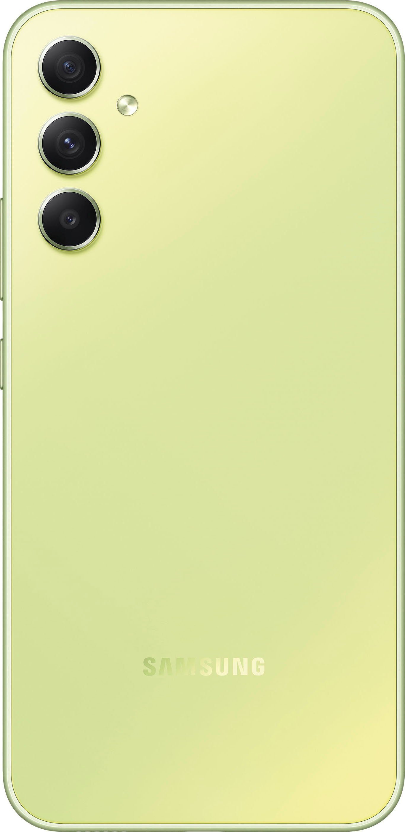 Samsung Galaxy A34 5G 256 256GB Zoll, GB MP 48 Kamera) Smartphone cm/6,6 grün (16,65 Speicherplatz, leicht