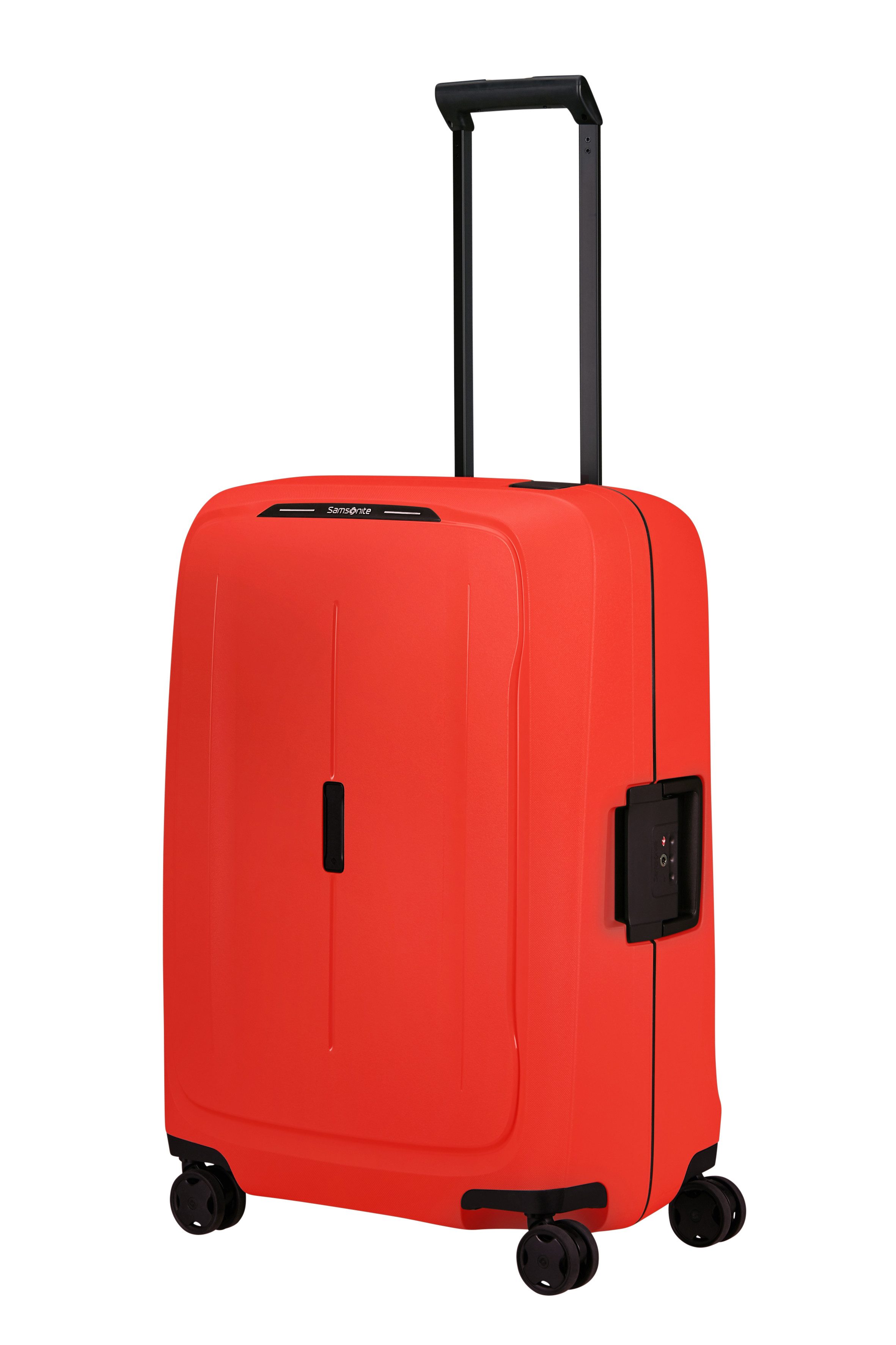 Samsonite Hartschalen-Trolley ESSENS, verschiedene Größen und Farben, 4 Rollen, mit robustem Polypropylen-Gehäuse, mit mehreren Fächern