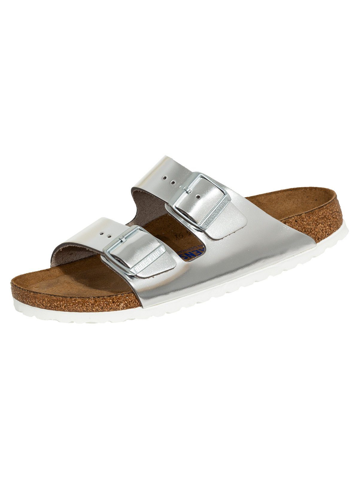Birkenstock Birkenstock Arizona SFB metallic silber Sandale