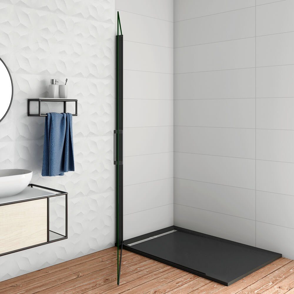 duschspa Duschwand Duschwand Glaswand Duschtür Drehwand günstig online kaufen