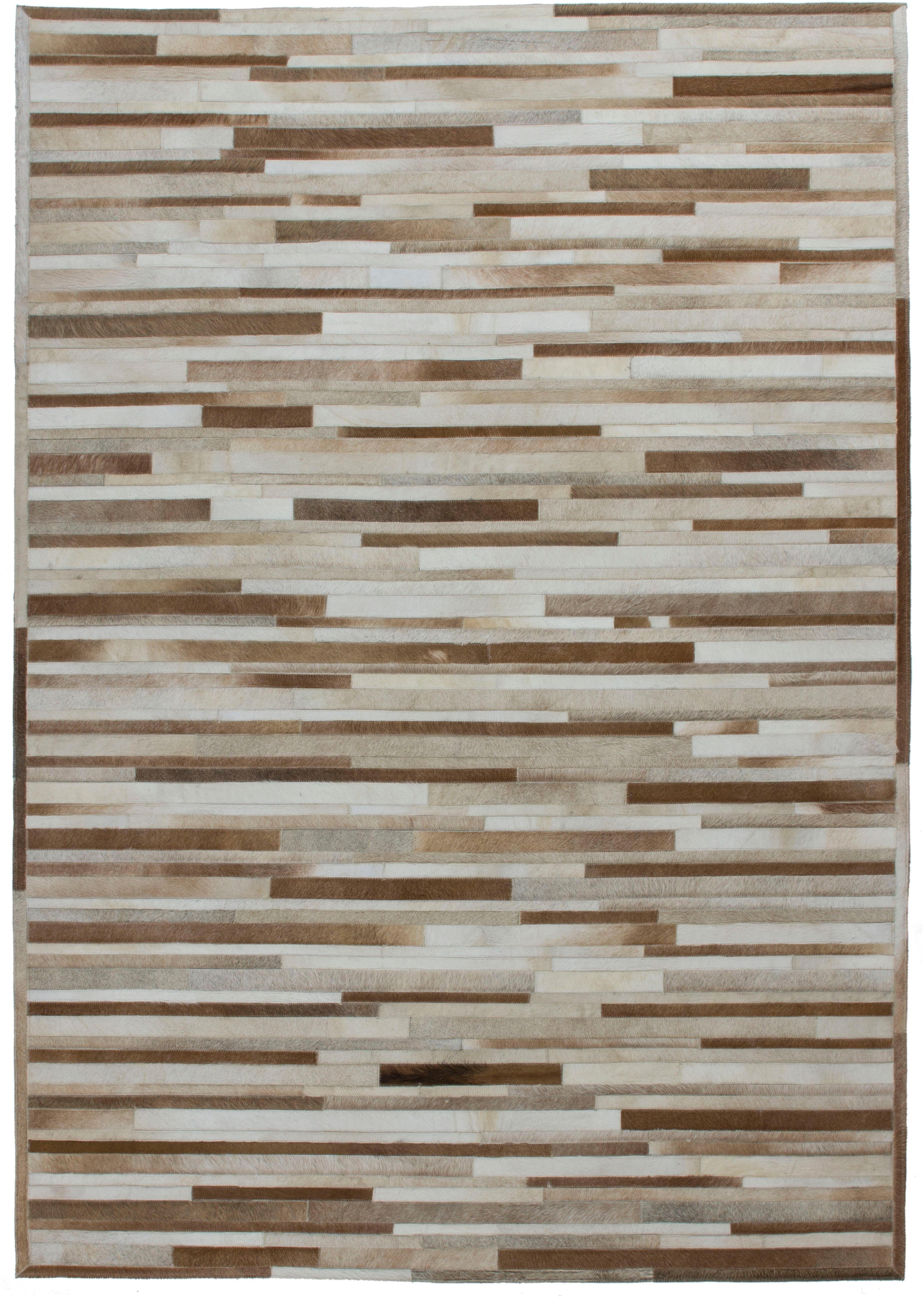 calo-deluxe Fellteppich Dakota 1120, rechteckig, Höhe: 8 mm, echtes Rinderfell, Wohnzimmer